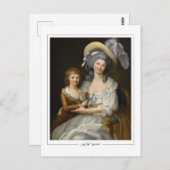 Marie-Victoire Lemoine #2 - Fine Art Postcard Postkarte (Vorne/Hinten)