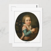 Marie-Victoire Lemoine #3 - Fine Art Postcard Postkarte (Vorne/Hinten)