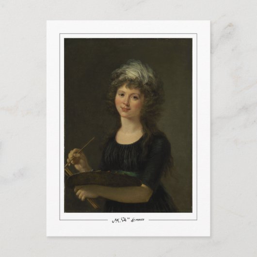 Marie-Victoire Lemoine #4 - Fine Art Postcard Postkarte (Vorderseite)