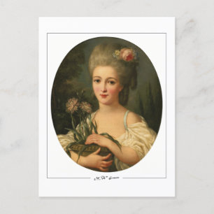 Marie-Victoire Lemoine #7 - Fine Art Postcard Postkarte