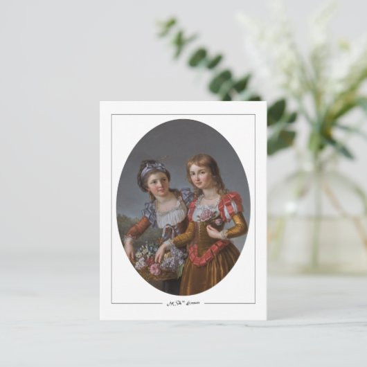 Marie-Victoire Lemoine #9 - Fine Art Postcard Postkarte (Stehend Vorderseite)