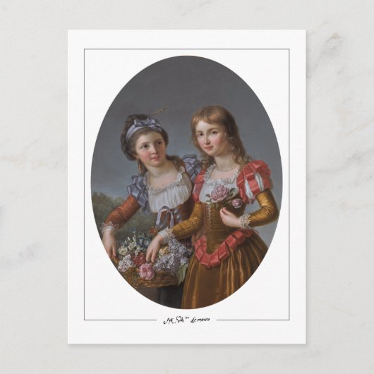 Marie-Victoire Lemoine #9 - Fine Art Postcard Postkarte (Vorderseite)