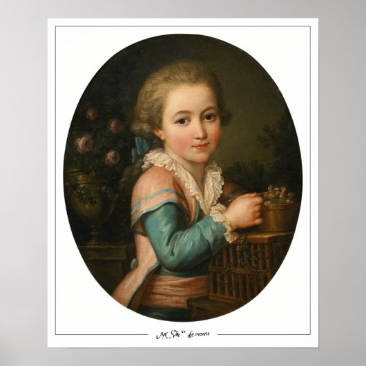 Marie-Victoire Lemoine Zedign Art Poster #3 (Vorne)