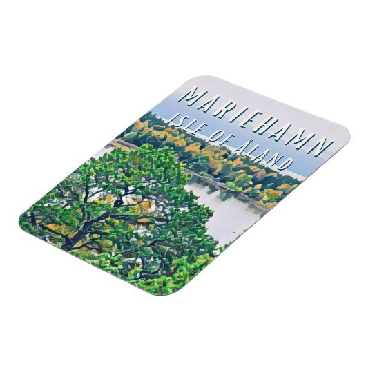 Mariehamn, Åland Magnet (Linke Seite)