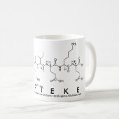 Marieke Peptidname Tasse (VorderseiteRechts)