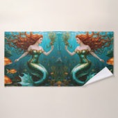 "Marielle" - Schöne TanzMeerjungfrau Badehandtuch (Badehandtuch)
