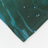 "Marielle" - Schöne TanzMeerjungfrau Fleecedecke (Ecke)