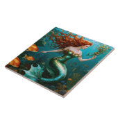 "Marielle" - Schöne TanzMeerjungfrau Fliese (Seite)