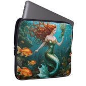 "Marielle" - Schöne TanzMeerjungfrau Laptopschutzhülle (Vorne Rechts)