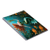 "Marielle" - Schöne TanzMeerjungfrau Notizblock (Rechte Seite)