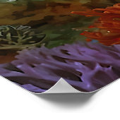 "Marielle" - Schöne TanzMeerjungfrau Poster (Ecke)