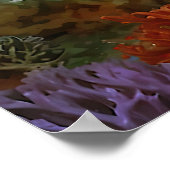 "Marielle" - Schöne TanzMeerjungfrau Poster (Ecke)