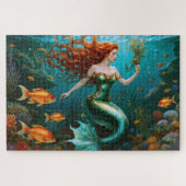 "Marielle" - Schöne TanzMeerjungfrau Puzzle (Horizontal)