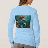 "Marielle" - Schöne TanzMeerjungfrau T-Shirt (Rückseite)