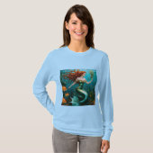 "Marielle" - Schöne TanzMeerjungfrau T-Shirt (Vorne ganz)