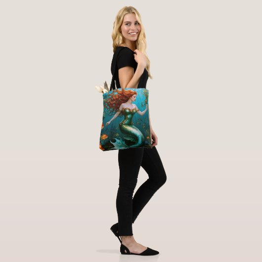 "Marielle" - Schöne TanzMeerjungfrau Tasche (Am Model)