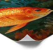 "Marielle" V2 - Schöne TanzMeerjungfrau Poster (Ecke)