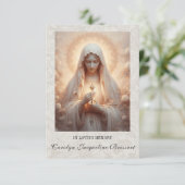 Marienbeerenkarte RSVP Karte (Stehend Vorderseite)