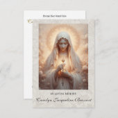 Marienbeerenkarte RSVP Karte (Vorne/Hinten)