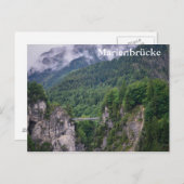 Marienbrücke Bridge Postcard Postkarte (Vorne/Hinten)