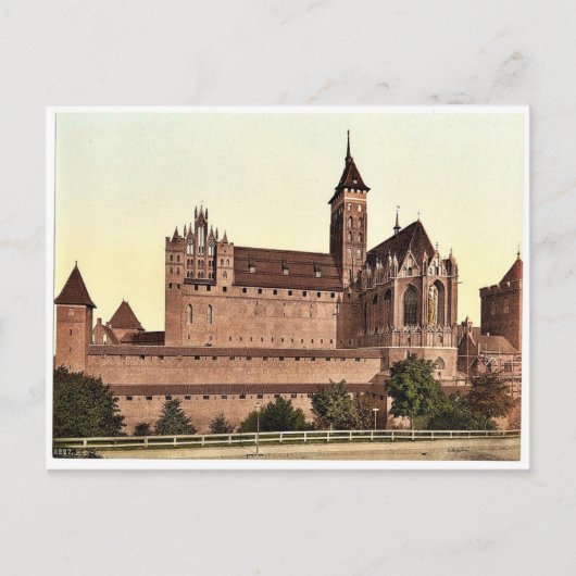 Marienburg, östlich, Preußen, Deutschland (d.h. Ma Postkarte (Vorderseite)