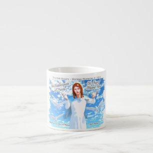 Marienerscheinung in den Himmel Espressotasse