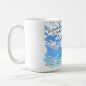 Marienerscheinung in den Himmel Kaffeetasse (Links)