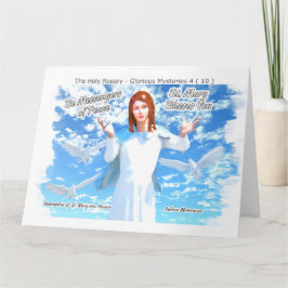 Marienerscheinung in den Himmel Karte