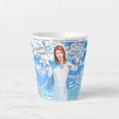 Marienerscheinung in den Himmel Milchtasse (Vorderseite)