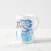 Marienerscheinung in den Himmel Porzellantasse (Vorderseite Rechts)