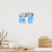 Marienerscheinung in den Himmel Poster (Küche)