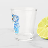 Marienerscheinung in den Himmel Schnapsglas (Rechts)