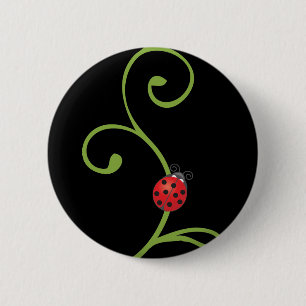 Marienkäfer am Rebstock Button