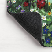 Marienkäfer am Spiel Mousepad (Ecke)