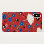 Marienkäfer Apple iPhone X, Barely There Case-Mate iPhone Hülle (Rückseite (Horizontal))