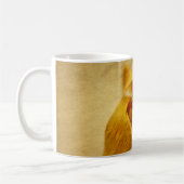 Marienkäfer auf gelber Blüte Kaffeetasse (Links)