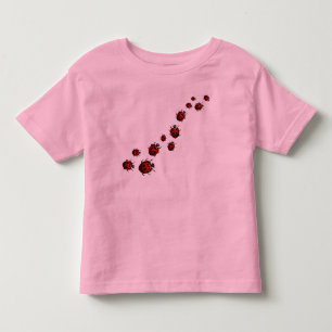 Marienkäfer Baby-Shirts Marienkäfer Baby-Kleid Anp Kleinkind T-shirt