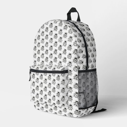Marienkäfer Bedruckter Rucksack (Rückseitige Ecke Rechts)