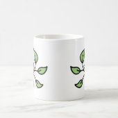 Marienkäfer-Blumen-Tasse Kaffeetasse (Mittel)
