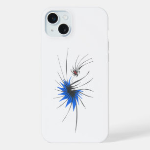 Marienkäfer Buntes Abstractes Stammes-Tattoo-Kunst iPhone 15 Plus Hülle