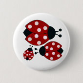 Marienkäfer Button (Vorderseite)