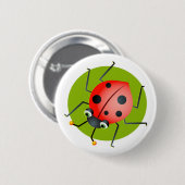 Marienkäfer Button (Vorne & Hinten)
