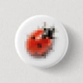 Marienkäfer Button (Vorderseite)
