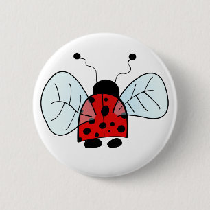 Marienkäfer Button