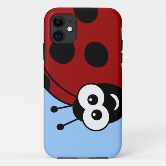 Marienkäfer Case-Mate iPhone Hülle (Rückseite)