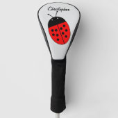 Marienkäfer Design Golf Headcover (Vorderseite)