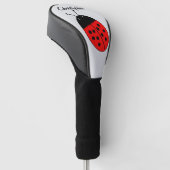 Marienkäfer Design Golf Headcover (angewinkelt)