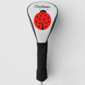 Marienkäfer-Design Golf Headcover (Vorderseite)