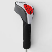Marienkäfer-Design Golf Headcover (angewinkelt)