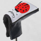 Marienkäfer-Design Golf Headcover (3/4 Vorderseite)